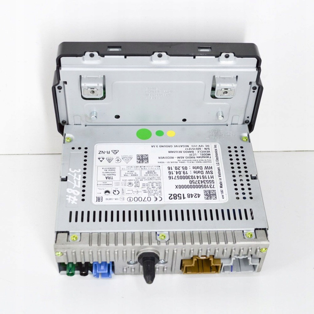 фото №2, Opel corsa d 2017 панель / радіопрогравач cd/dvd/gps