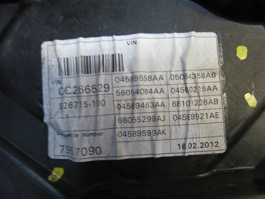 фото №15, Dodge durango iii 11-22 механизм стекло перед передний левый правый подъемник