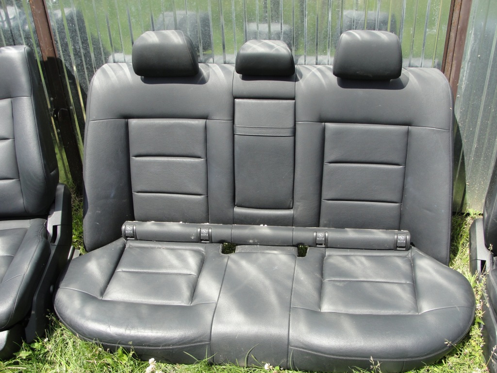 фото №7, Mercedes w212 sedan сидіння заднє сидіння шкіра з підігрівом з пам'ять чорні