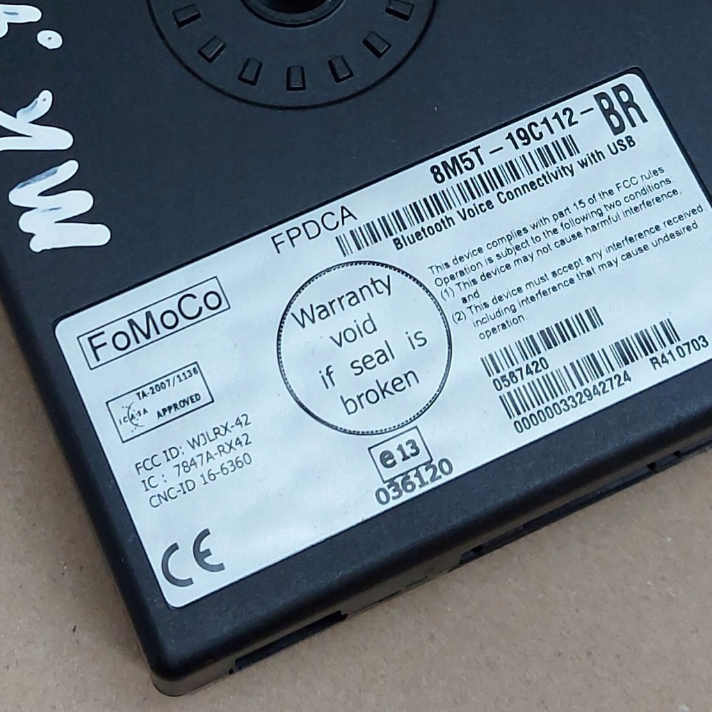 фото №3, Модуль bluetooth ford fiesta mk7