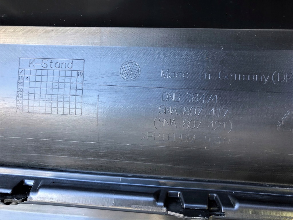 фото №9, Vw tiguan ii бампер задняя 2015- оригинал