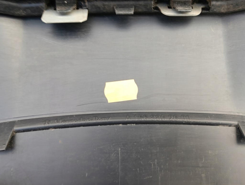 Накладка спойлер бампера задній a1568852600 mercedes gla w 156 Ціна