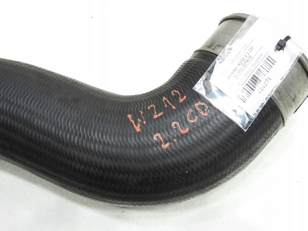 фото №3, Wąż труба интеркулер mercedes w212 2.2 cdi