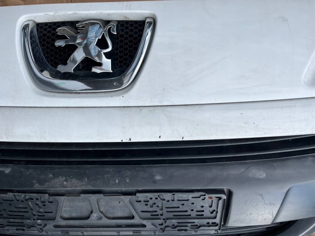 фото №6, Бампер передній peugeot partner ii 2008-2015 решітка радіатора білий ewp перед