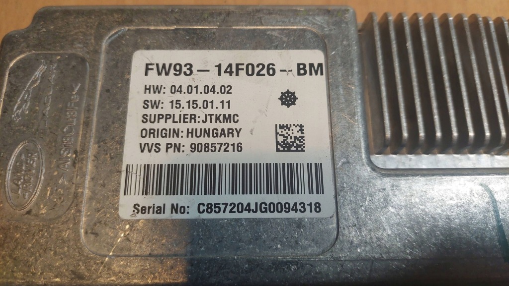 фото №2, Модуль блок управления камеры land rover range rover fw93-14f026-bm 90857216