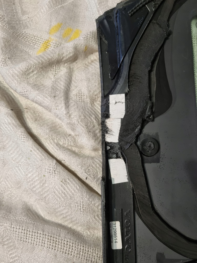 фото №6, Скло ліва задня трикутник volvo v60 хром 2011