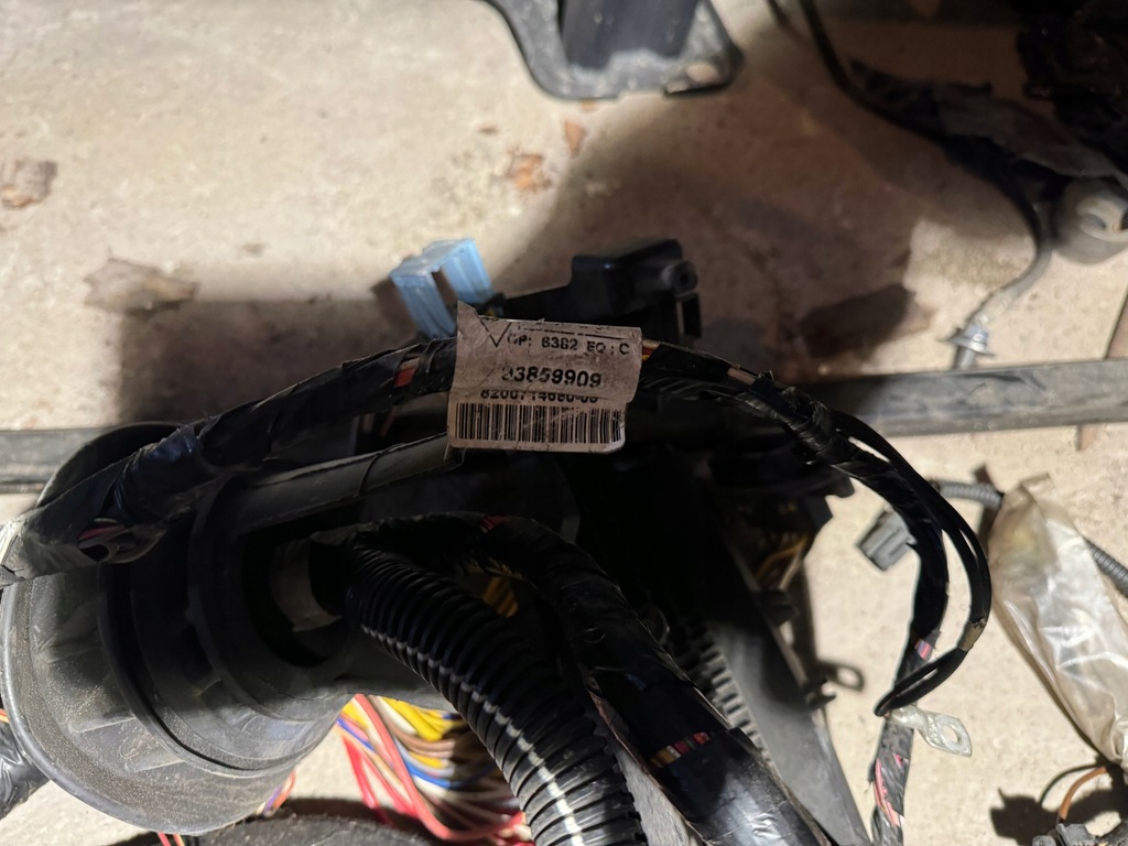 фото №7, Renault trafic ii opel vivaro a 2,0 электропроводка жгут двигателя 8200661487-si