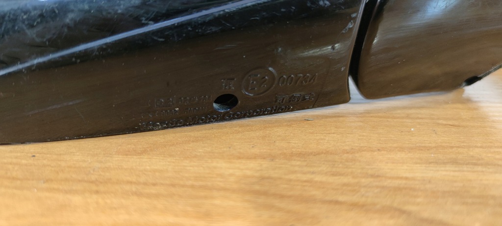 фото №8, Mazda 626 88-92 rok праве дзеркало ручні механічний