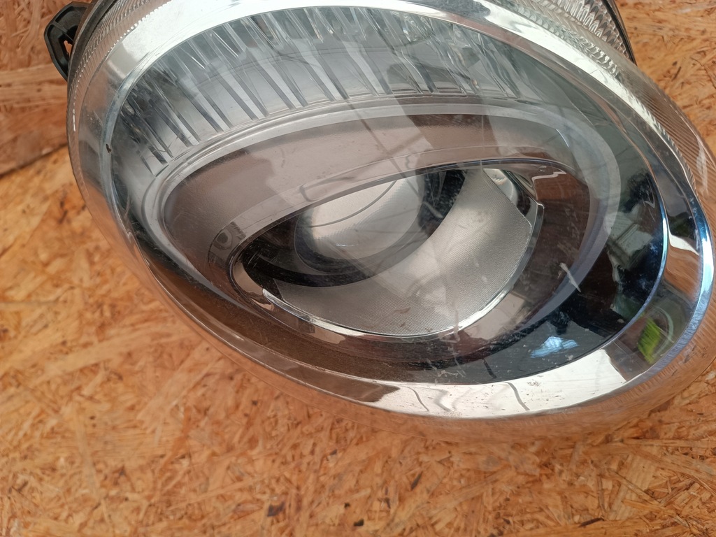 фото №8, Фара лампа правая перед eu линза fiat 500 lift