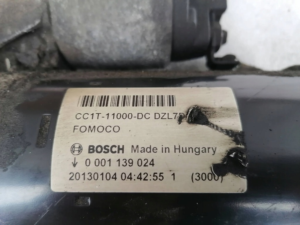 фото №3, Ford transit custom 2,2 tdci стартер оригінал