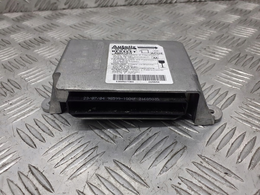 фото №3, Модуль подушка безпеки renault scenic ii