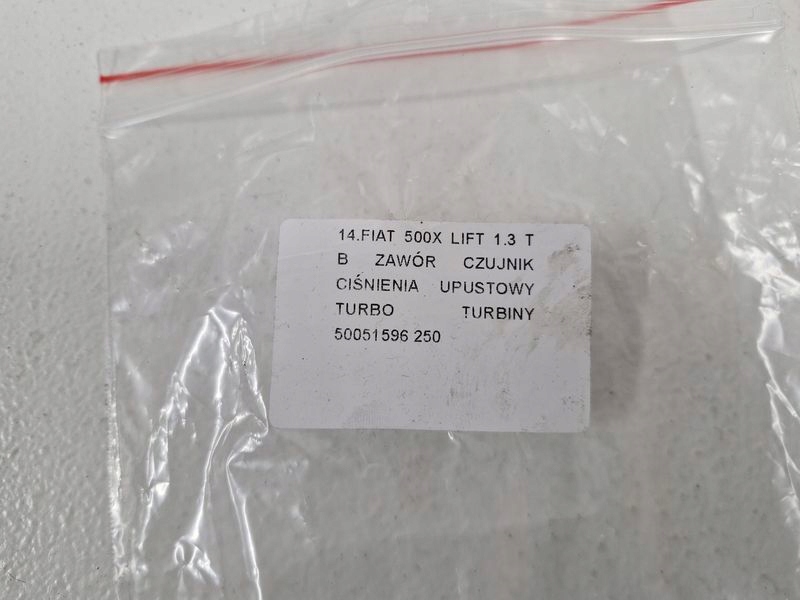 фото №8, Fiat 500x 500 x 1.3 t b клапан датчик тиску скидний турбіни turbo