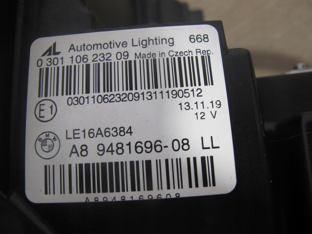 Фары передние bmw g20 g21 led 9481696/5 Недорого