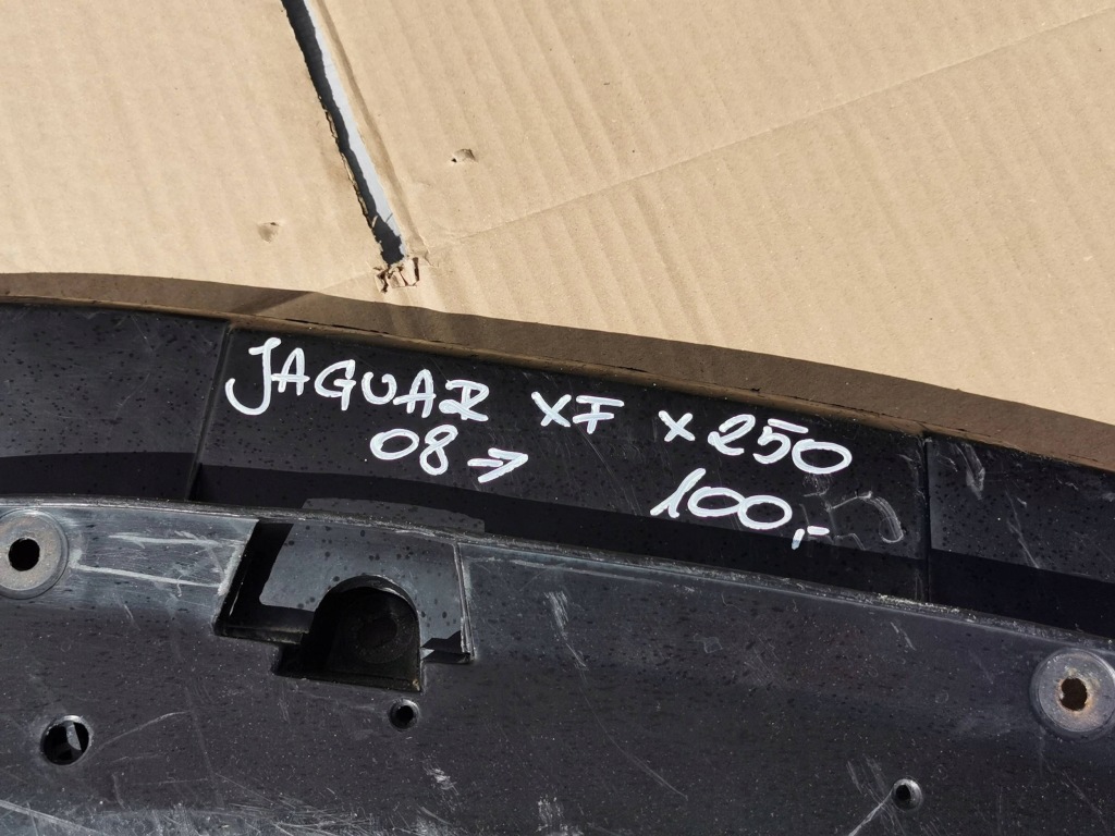 фото №11, Jaguar xf x250 08- плита захист pod бампер передній двигуна перед 8x2317626