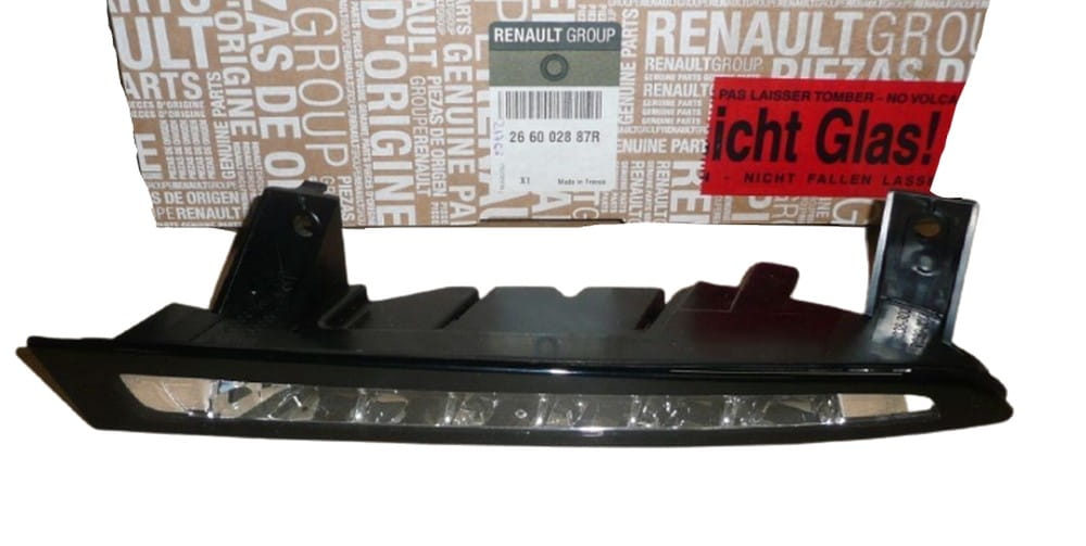 Купить Фара led правый  drl megane 3 оригинал 266002887r