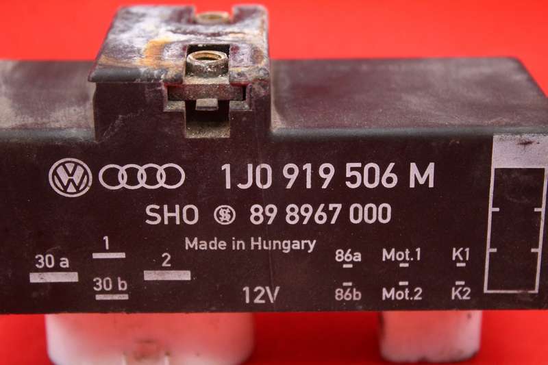 фото №8, Блок керування модуль вентилятора 1j0919506m 898967000 skoda fabia 1 i 1.9 tdi