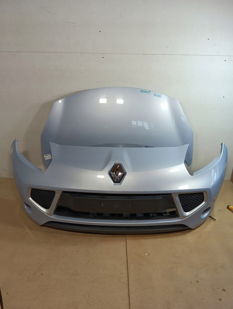 фото №1, Renault wind бампер передний перед капот