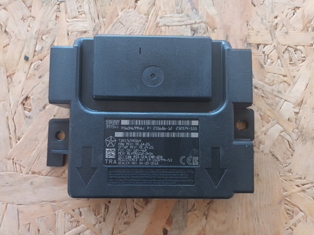 фото №1, Jeep cherokee kl модуль блок керування keyless