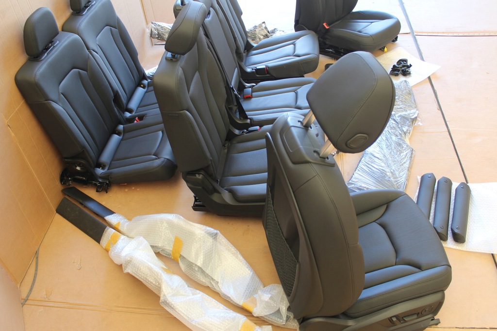 фото №10, Сиденья комплект 7 человек вентиляция audi q7 4m lift