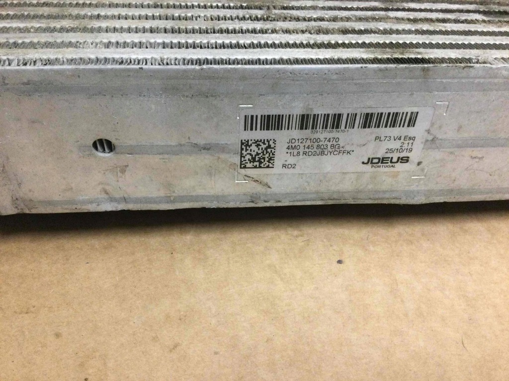 фото №5, Радиатор интеркулер левая audi q7 q8 4m0145803bg