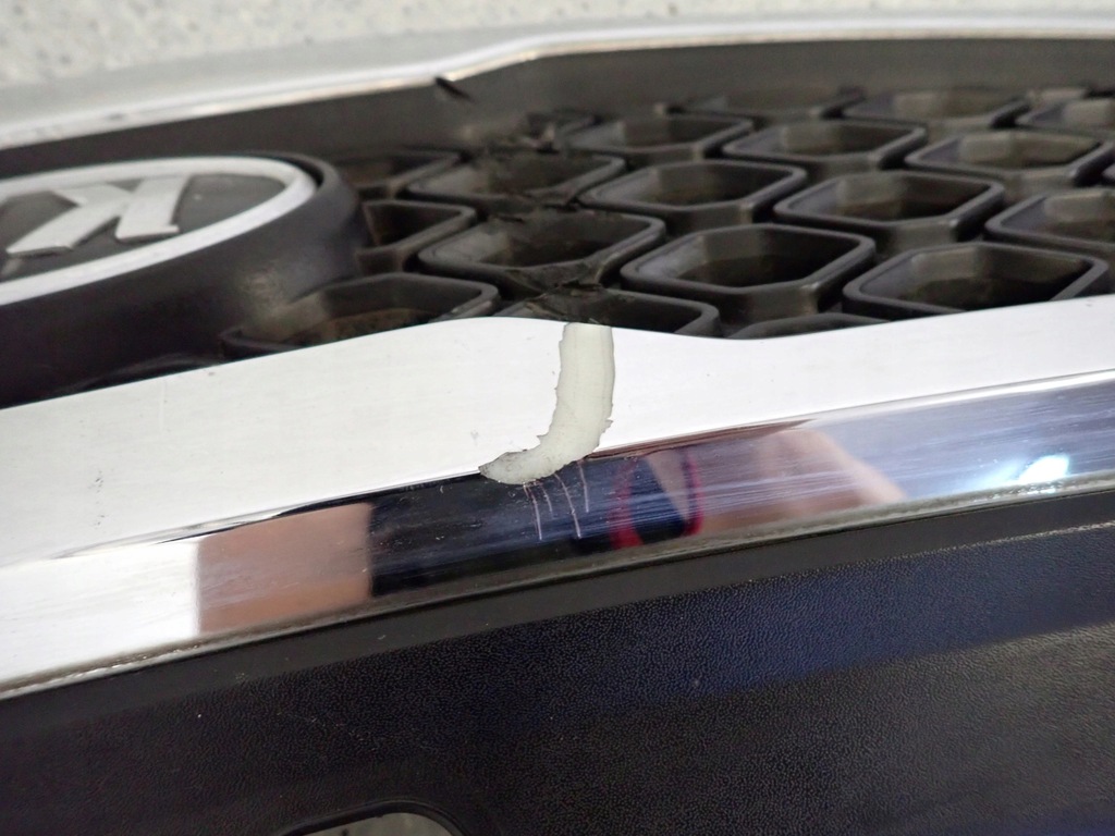 фото №7, Kia rio ii hb 09-11 решётка радиатора передняя бампера решётка радиатора