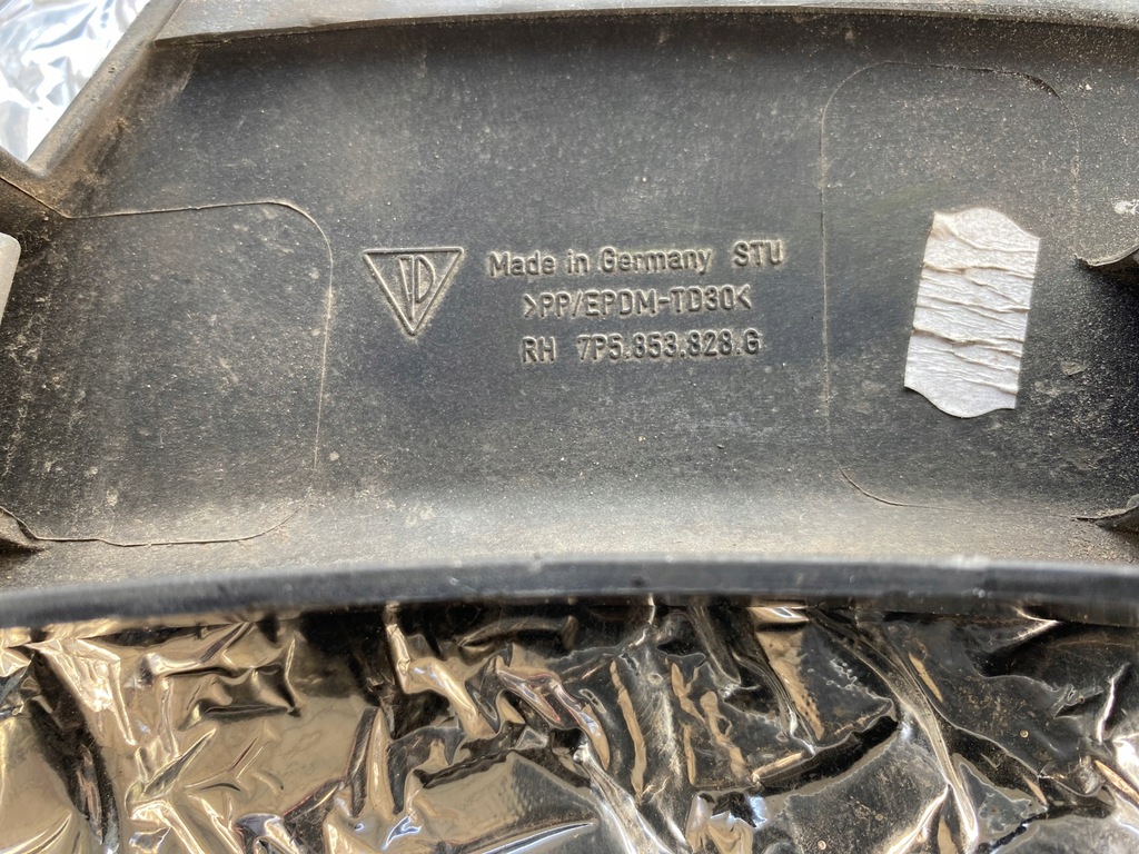 фото №11, 7p5853828g молдинг крыла задняя cayenne ii накладка правый задняя porsche -ładna