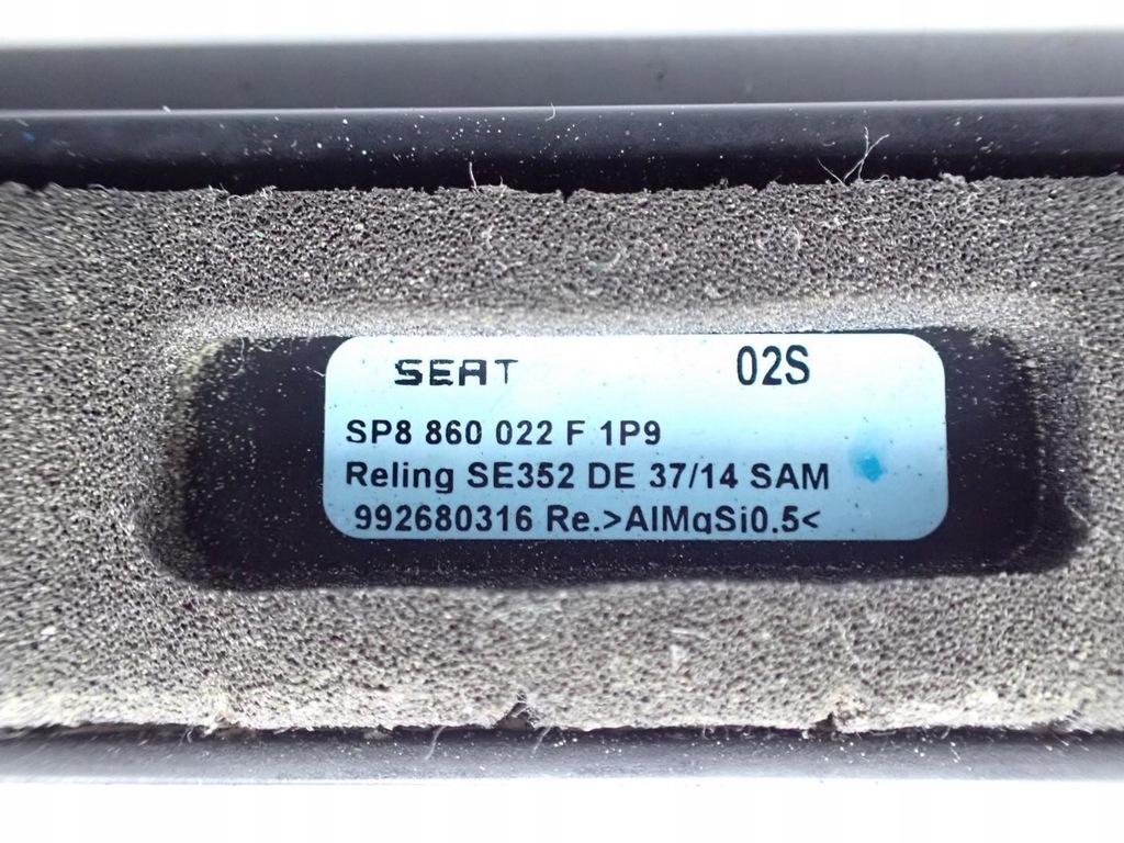 фото №10, Рейлінги дахові комплект оригінал sp8860021f sp8860022f seat altea xl 14r