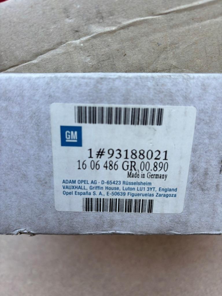 фото №6, Набір зчеплення зчеплення opel оригінальний номер corsa c d 1.0 93188021