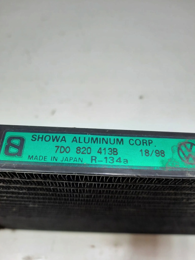 фото №8, Vw volkswagen transporter t4 lift 96-02 конденсатор радіатор кондиціонера