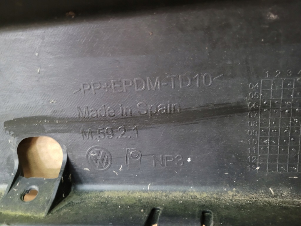 фото №12, Vw eos бампер передній перед 1q0807217