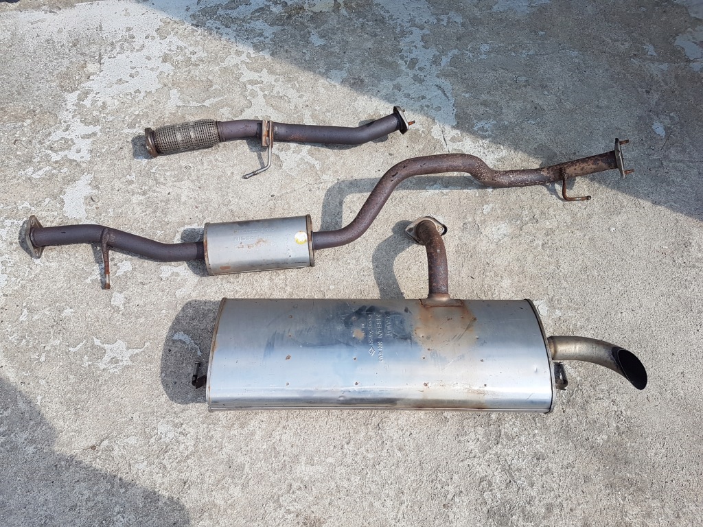 Купить Выхлоп гаситель труба выхлопная qashqai j11 1.2 dig-t