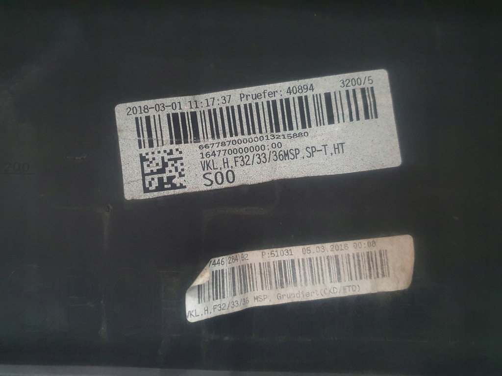 фото №11, Бампер bmw 4 f32 f33 f36 m-pakiet задня задній