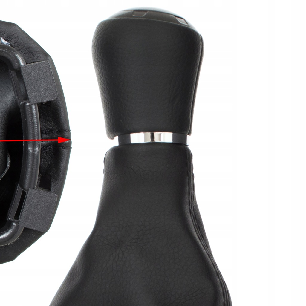 фото №8, Audi a3 8l 1996-2003 ручка важіль перемикання передач + чохол 5b