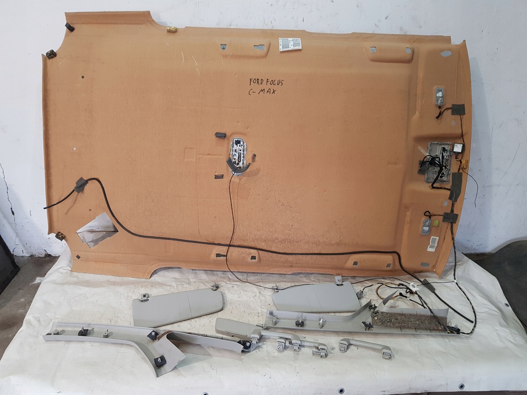 фото №8, Потолок солцезащитный козырёк ford focus cmax mk1 03-07 eur