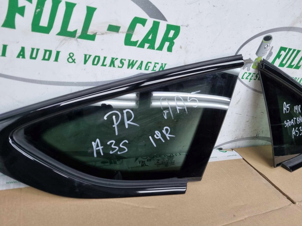 фото №8, Audi a5 8w8 sportback задняя правая левая стекло стекло dekor молдинг 19r as3