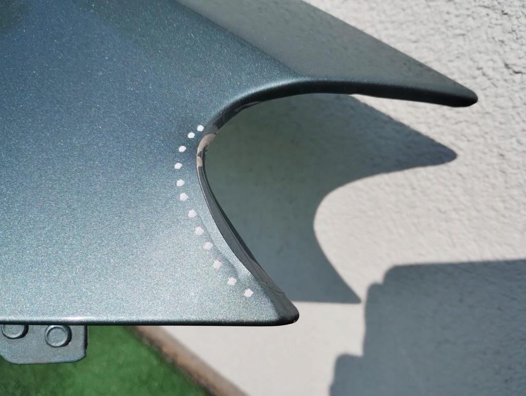 фото №13, Крыло правый перед mercedes e klasa w214 a2148811200 turbo hybrid e53 amg