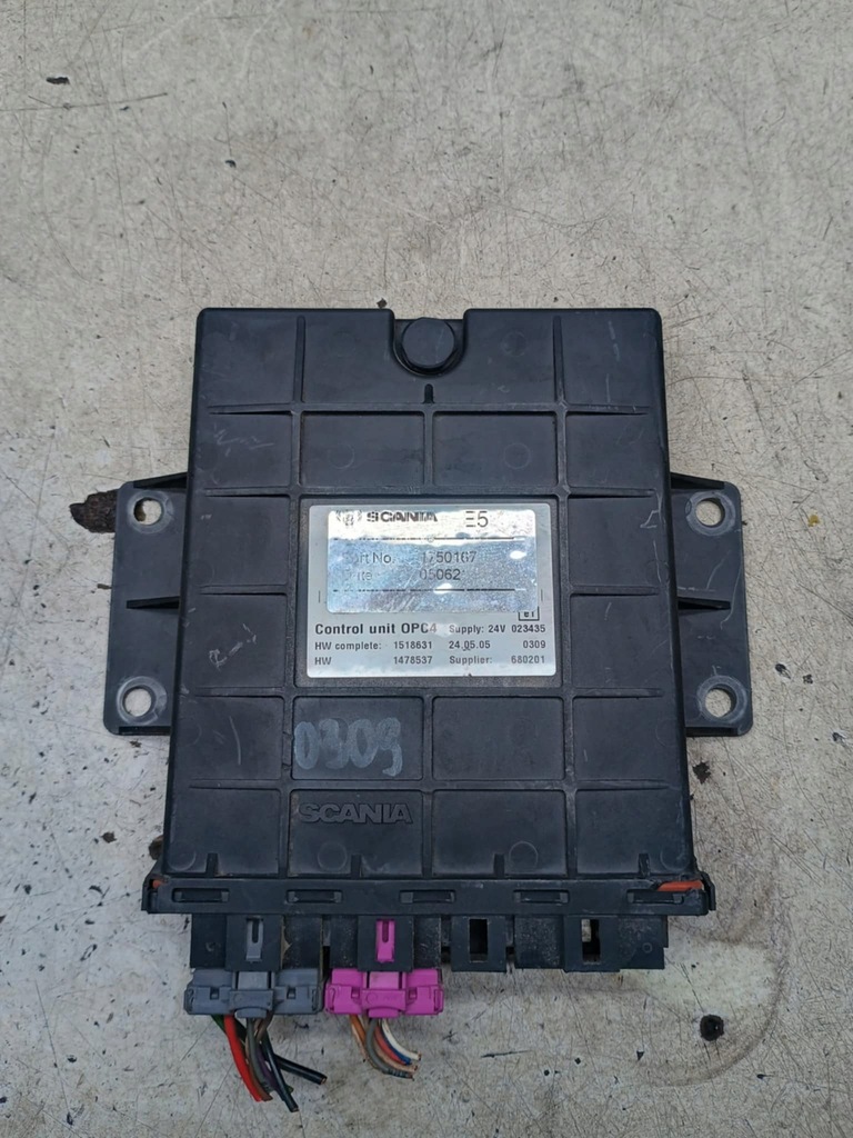 фото №1, Блок управления коробки opc4 scania r 1750167