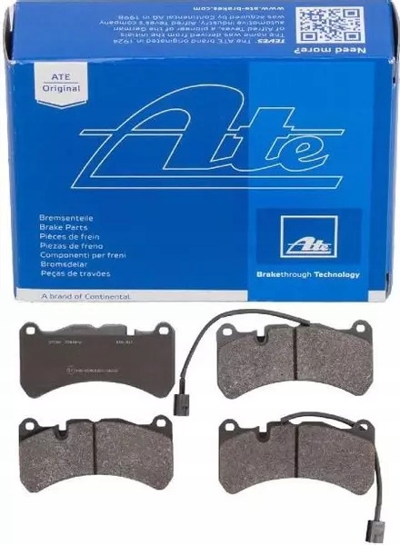 фото №1, Ate тормозные колодки тормозные alfa romeo giulia stelvio quadrifoglio