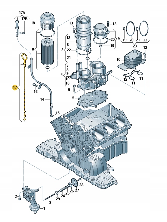 фото №13, Щуп щуп оливи audi q7 touareg 059115611aa