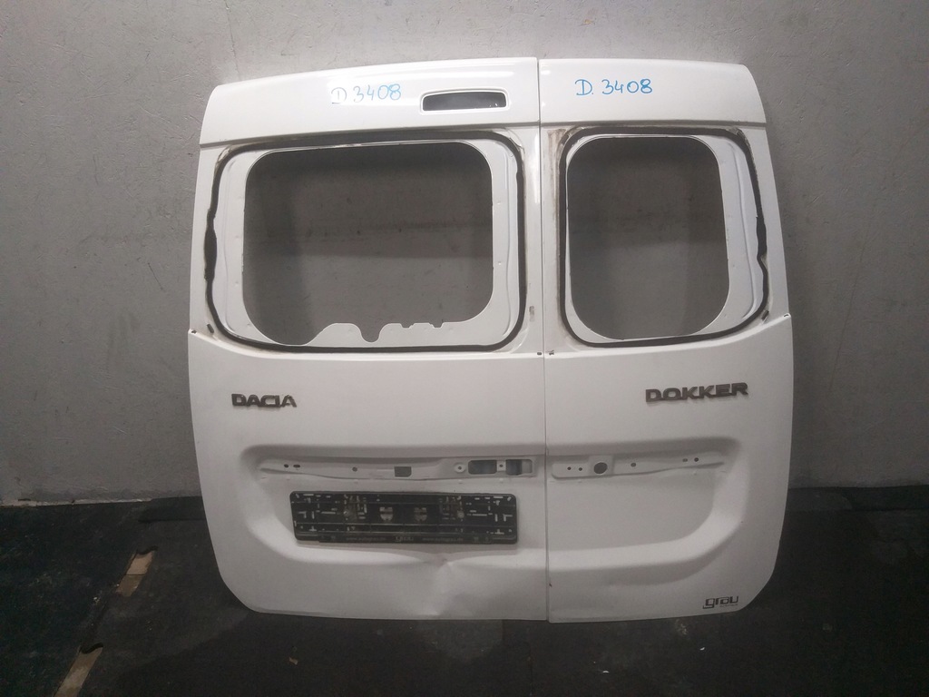 фото №1, Дверь задняя правое dacia dokker