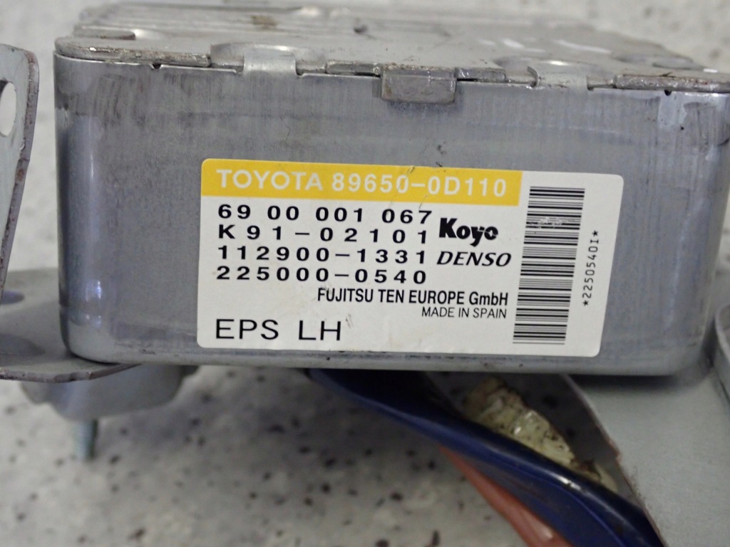 фото №7, Toyota yaris ii 09-11 колонка рулевая усилитель крестовина