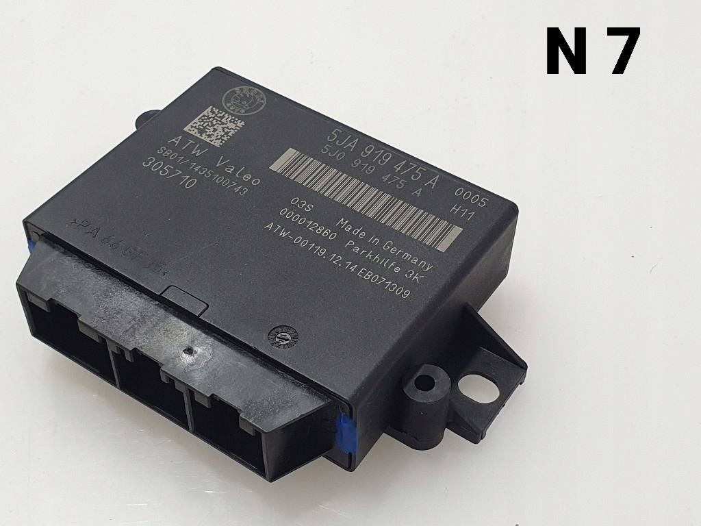 фото №1, Skoda rapid seat toledo модуль pdc блок управления парковки 5ja919475a оригинал