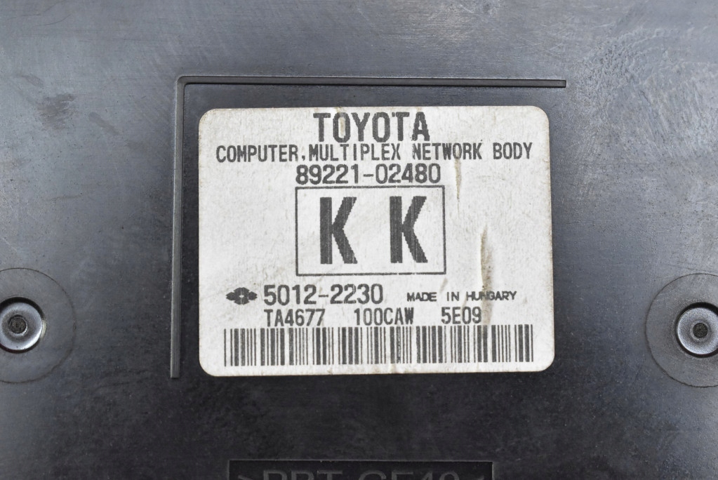 фото №13, Блок керування модуль bsi 89221-02480 toyota auris ii e18 1.6 valvematic 112 km