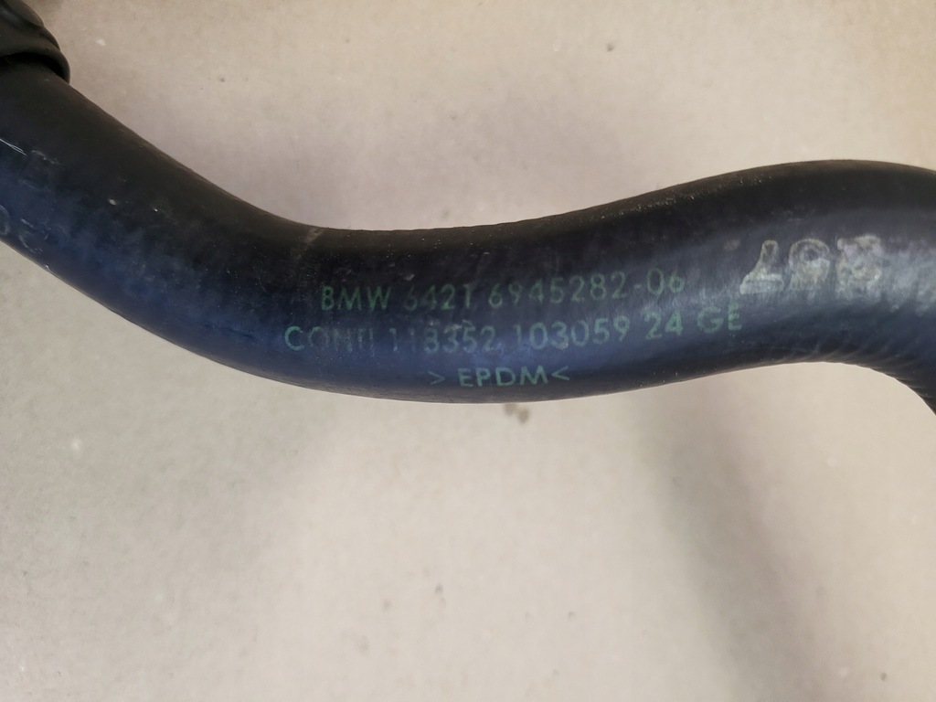фото №8, Шланг wąż wody трубка bmw x5 e70 x6 e71 3.0d 6945282 оригинальный номер europa