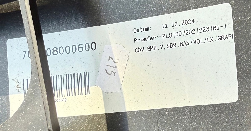 фото №11, Skoda superb iv 4 3p0 3p бампер перед передний kompletny новый model pdc 23-