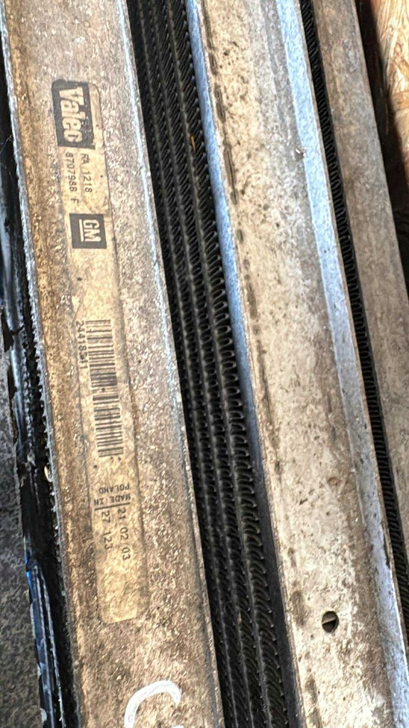 фото №4, Радіатор комплект радіатор saab 93 9-3 2.2 tid механічна коробка передач вентилятор d223l