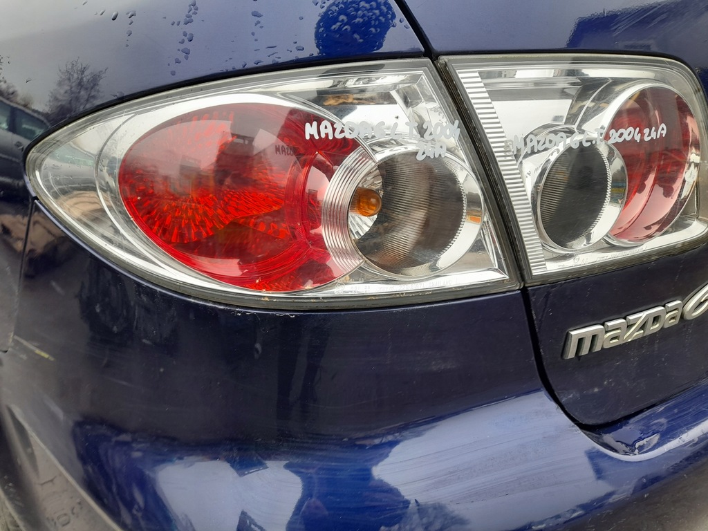 фото №11, Mazda 6 лампа лівий задня ліва задня крила з крила