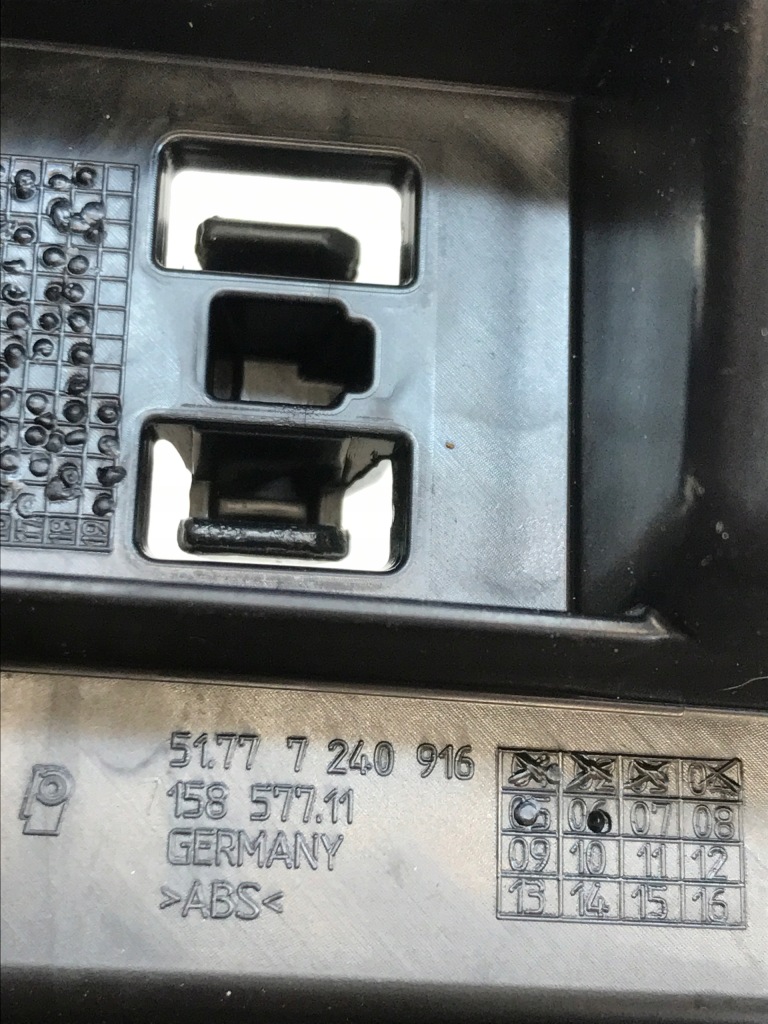 фото №7, Bmw 1 f20 напрямна кронштейн поріг праве r3 7240916