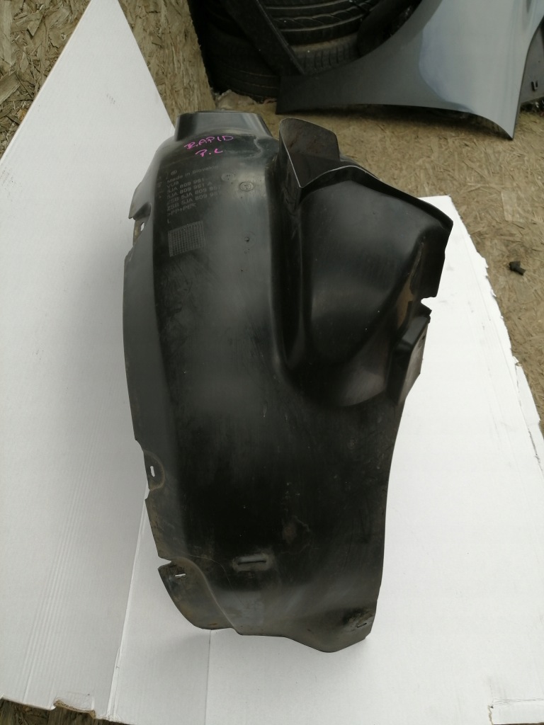 фото №3, Подкрылок перед передний левая skoda rapid 5ja809961