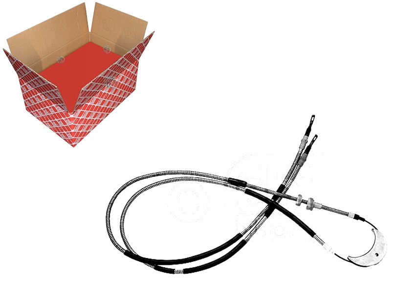 Купить Трос тормоза ручного 06168 febi